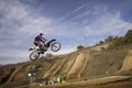 JUMP MOTOCROSS-42-ÃÅÃÂ¥1 Royalty Free Stock Photo